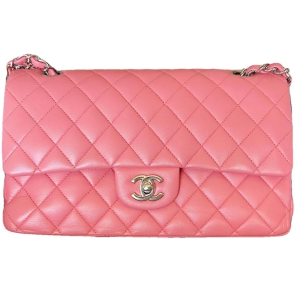CHANEL Handbags - Chanel Lambskin Medium Double Flap